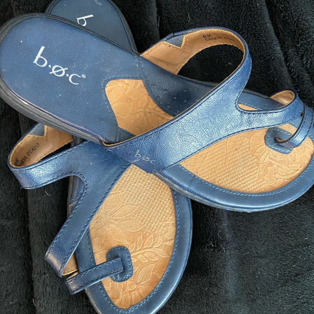 B.O.C. Blue Sandals - Picture 3 of 4